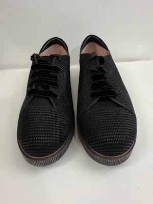 BEAUTIFEEL NWOB JANE Black Suede Oxford Fashion Sneaker Comfort Shoe 42/11 - Image 1 of 4