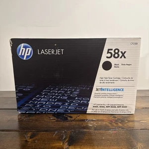 HP 58X High Yield Black LaserJet Toner Cartridge CF258X-Sealed Box-FREE SHIPPING - Bild 1 von 6