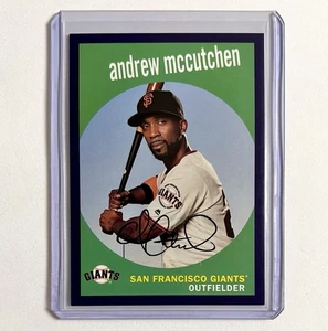 Andrew McCutchen 2018 Topps Archives #5 Purple Parallel Numbered /175 SF Giants - Picture 1 of 4