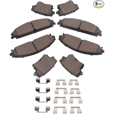 Front & Rear Pads for Chrysler 300 (2005-2020), Dodge Challenger (2009-2020) ETC - Image 1 of 3