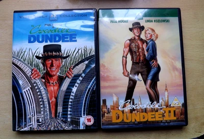 Crocodile Dundee/Crocodile Dundee 2 DVD Paul Hogan, - Image 1 of 3