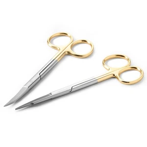 Posten Dental Chirurgische Kieferorthopädische Schere Pinzette Gerade/Gebogene Spitze Instrument - Bild 1 von 19