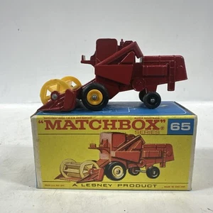 Matchbox Series A Lesney Product 65 Claas Combine Harvester Boxed - Picture 1 of 11
