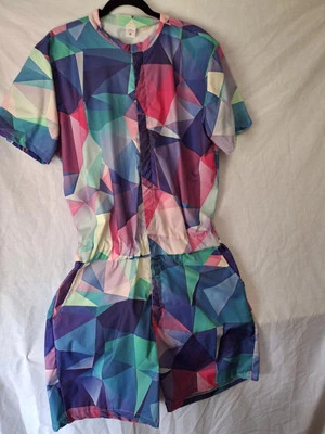 Детский комбинезон XL с геометрическим/пиксельным узором - Изображение 1 из 4