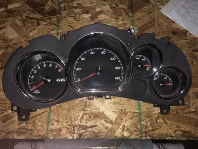 Cuadro de instrumentos velocímetro Pontiac G6 2008-2009 2,4 L 5 k millas Foto 1 de 2