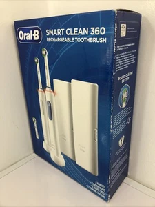NUEVO Oral-B Smart Clean 360 cepillos de dientes recargables paquete de 2 ¡NUEVO SELLADO DE FÁBRICA! - Imagen 1 de 9