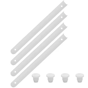 2 Sets Slide Rail Accessories Shelf Sliders for Cabinets - Picture 1 of 12