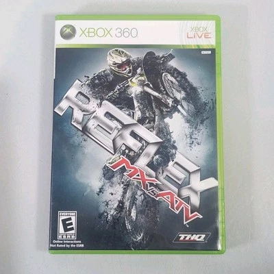 MX Vs ATV Reflex (Xbox 360, 2009) CIB Tested - SCRATCHED - READ - Image 1 of 4