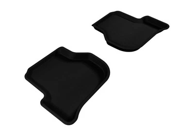 3D MAXpider For 2005-2010 Volkswagen Jetta/Golf Kagu 2nd Row Floormats - Black Foto 1 de 4