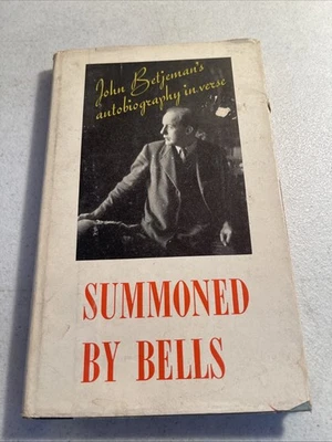John Betjeman Summoned by Bells  1960 2nd Printing DJ - image 1 of 4