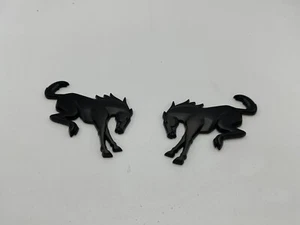 NEW 2021-2023 Ford Bronco BLACK Bronco Fender Tailgate Emblem Matte black - Picture 1 of 3