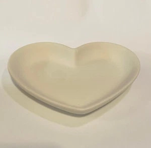 Cool smooth  Heart dish Glass Fusing / draping kiln stained glass slump mold - Picture 1 of 2