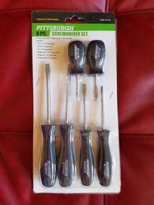 LOT of 10--PITTSBURG 6-Pc Screwdriver Sets   - Picture 1 of 1