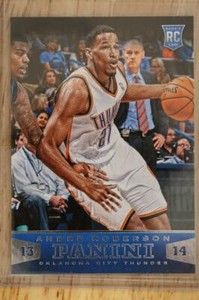 2013-14 Panini Basketball Card #166 Andre Roberson Rookie RC Oklahoma City