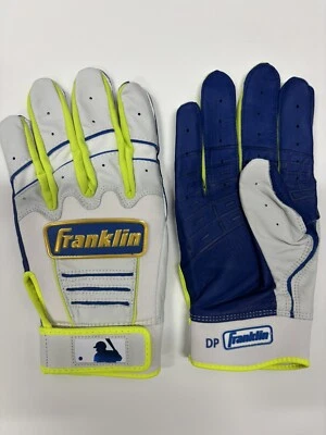 NEW Franklin Pro Batting Gloves David Peralta LA Dodgers Team Issued Medium