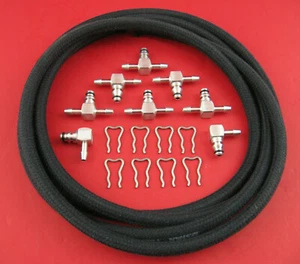 Duramax Diesel LLY LBZ LMM Fuel Injector Return Rail Kit with METAL FITTINGS - Picture 1 of 1