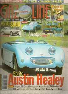 GAZOLIN 73 AUSTIN HEALEY SPRITE MK1 FROGEYE HONDA S800 RENE MOTORHAUBE AERODJET WENIG - Bild 1 von 2