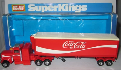MATCHBOX SUPERKINGS K-31 PETERBILT REFRIDGERATION TRUCK 'COCA-COLA' - Image 1 of 4