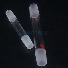 10# 14/23 19/26 24/29 29/32 #50 Both Male Joint Glass Straight Adapter Tube Lab