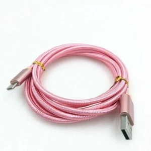Braided USB to Type-C Fast Charging Data SYNC Charger Cable Cord 3/6/10FT Long - Picture 1 of 32