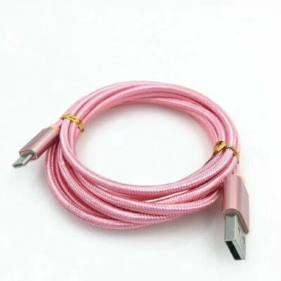 Braided USB to Type-C Fast Charging Data SYNC Charger Cable Cord 3/6/10FT Long - Image 1 of 4