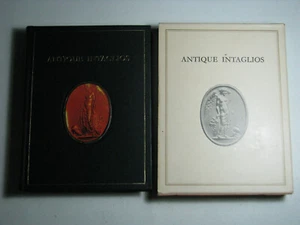 ANTIQUE INTAGLIOS In The Hermitage Collection 1976 Hardcover in Slipcase Rare - Picture 1 of 12