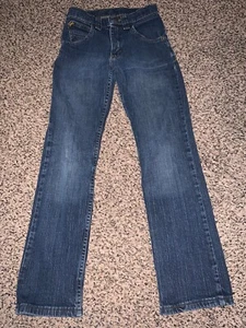 Wrangler Boys Jeans Size 12 Slim Adjustable Waist Jeans - Picture 1 of 6