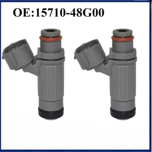 2 Pcs Fuel Injectors 15710-48G00 For 2006-2007 GSX-R600 / GSX-R750~ - Picture 1 of 9