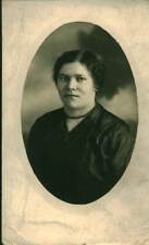 Carte photo ancienne portrait de Marie 1919  