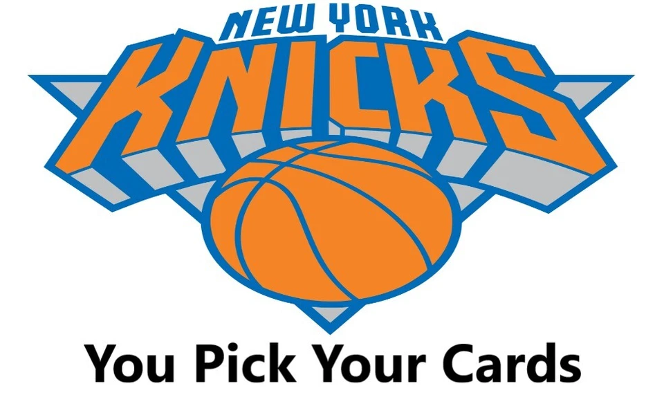 You Pick Your Cards - New York Knicks Team - NBA Basketball Card Selection - Image 1 of 1