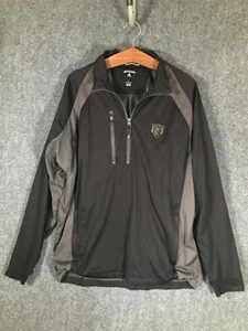 Antigua Sportjacke Herren Large Activewear Langarm 1/2 Zip Mantel Größe L - Bild 1 von 10