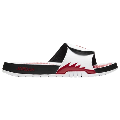 Nike Jordan Hydro 5 Retro Slide Blanco/Rojo Fuego-Negro 555501-101 Foto 1 de 4