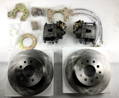 Ford 9 Inch Disc Brake Conversion Kit New Style Big & Small Bearing W/E-Brake - Image 1 of 4