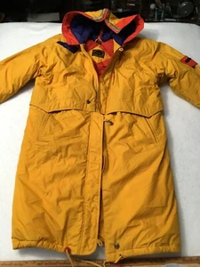 VTG Vintage Foxrun Hooded Trench Coat Parka Jacket Lining Large - Picture 1 of 22