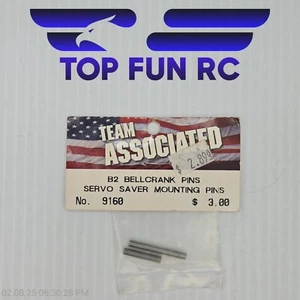 Team Associated 9160 Bellcrank Pins Servo Saver Mounting Pins For RC10B2 - Picture 1 of 1
