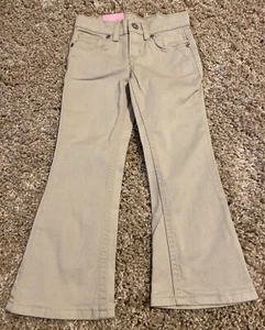 Pantalones elásticos de cintura afilados para niñas Sonoma talla 5 corte bota - Imagen 1 de 7