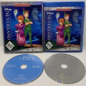 Peter Pan Return To Neverland (Bluray, Dvd, Disney, Peter Pan 2, 2018) Cad - Picture 1 of 6