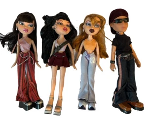 Bratz Dolls Lot 4 Dolls 3 Girls 2001 & 1 Boy 2002 Bracelets - Picture 1 of 10