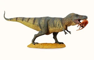DINOSAURO DINOSAUR DINOSAURIER TYRANNOSAURUS REX T REX WITH PREY 88573 - Picture 1 of 1