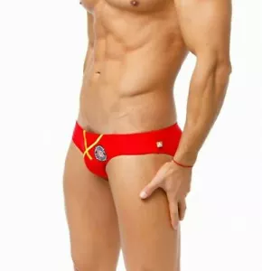 Traje de baño Marcuse MARX rojo 1 - Imagen 1 de 7