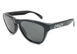 Oakley Kids Sunglasses Frogskins XXS OJ9009-0148 Polished Black with Prizm Grey - Picture 1 of 14