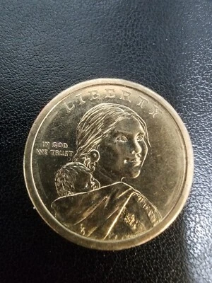 US Coins Error $1 Sacagawea Coin - Image 1 of 4