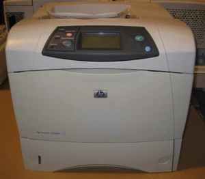 HP LaserJet 4200N 4200 A4 Mono USB Netzwerk Desktop Laserdrucker + Garantie - Bild 1 von 1
