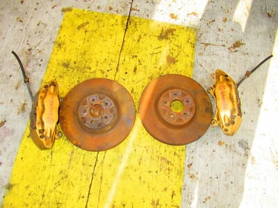 2001 2002 2003 2004 Subaru Wrx Sti Brembo Frenos Pinzas Disco 01-04 5x100 Foto 1 de 4