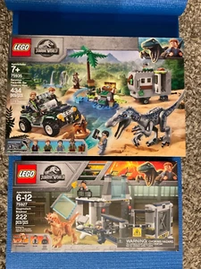 Lego Jurassic World 75935 - Baryonyx Face-off, 75927 - Stygimoloch Breakout. Neu in versiegelter Verpackung - Bild 1 von 2