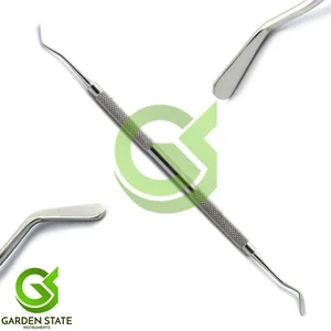 Spatola per riempimento dentale 756-3 amalgama composita plastica piatta strumenti di riempimento - Foto 1 di 1