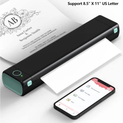 Phomemo M08F Bluetooth Inkless Printer Thermal Printer for 8.5" X 11" US Letter - Image 1 of 4