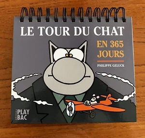 Perpetual desk calendar French Le tour du Chat en 365 jours by Philippe Geluck - Picture 1 of 3