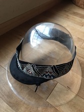 Kapital Hand Painted Sun Visor Storage Zip Free Handmade JAPAN