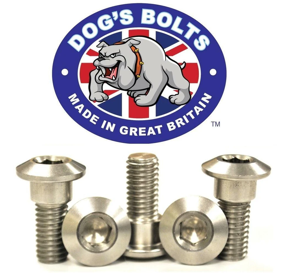 Yamaha 689 MT-07 14> Stainless Steel Rear Brake Disc Bolt Kit - Image 1 of 1